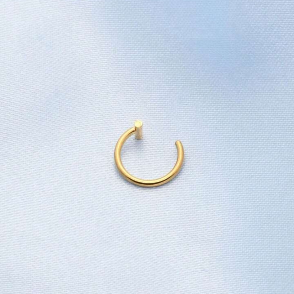 2 Fake Lip Rings - Picture 2 of 6